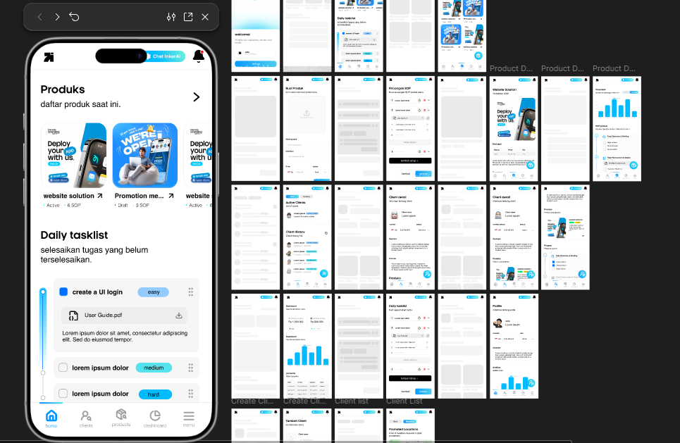 Inker: Busines website